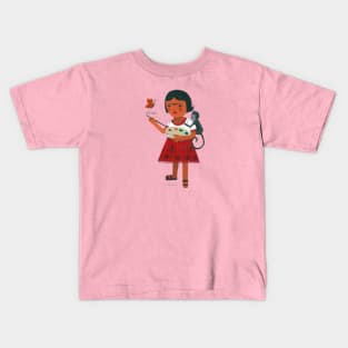 Little Frida Kahlo Kids T-Shirt